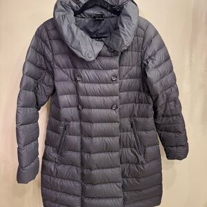 The North Face Metropolis 550 down Fill Parka Womens Jacket Heather grey